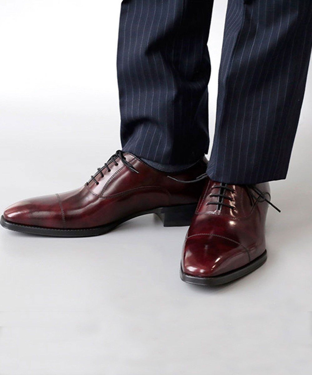 【リーガル フットコミュニティ/REGAL FOOT COMMUNITY / MEN】の【リーガルドレス】21EL ストレートチップ ビジネスシューズ インテリア・キッズ・メンズ・レディースファッション・服の通販 founy(ファニー) 　ファッション　Fashion　メンズファッション　Fashion for Men　シューズ・靴　Shoes　インソール　Shoe Insole　シューズ　Shoes, Footwear　シンプル　Simple, Minimal　スタンダード　Standard, Basic　ストレート　Straight, Straight Cut　スーツ　Suit, Formalwear　ドレス　Dress, One-Piece　定番　Standard, Basic Item　ハイヒール　High Heels, Heeled Shoes　ファブリック　Fabric, Textile　フォーマル　Formal, Dressy　ライニング　Inner Lining, Inner Fabric, Lined　ビジネス 仕事 通勤　Business / Work / Commuting　ワイン|ID: prp329100004764816 ipo3291000000034495650