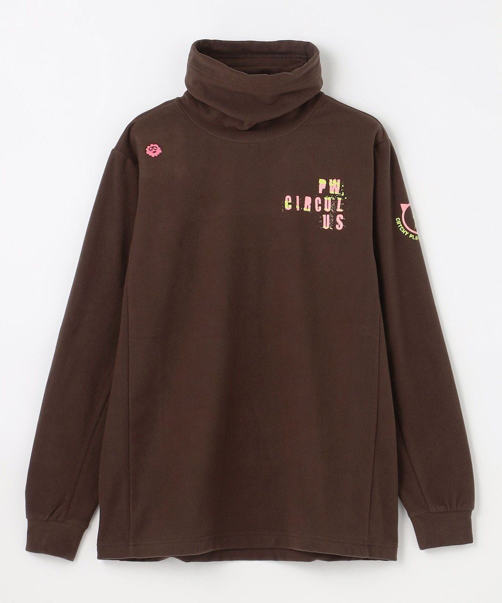 【ピーダブリュサーキュラス/PW CIRCULUS / MEN】の【起毛素材であたたか】【MEN】スピンドル付 両面起毛タートルネック ゴルフ インテリア・キッズ・メンズ・レディースファッション・服の通販 founy(ファニー) ファッション Fashion メンズファッション Fashion for Men トップス・カットソー Cut & Sew Tops メンズシャツ Shirts インナー Innerwear カットソー Cut and Sewn Top グラフィック Graphic, Graphic Design ストレッチ Stretch, Stretchy Fabric スピンドル Spindle, Drawcord タートルネック Turtleneck, High Neck ベスト Vest, Waistcoat 防寒 Cold Protection, Winter-Ready モックネック Mock Neck, Short Turtleneck ルーズ Loose, Oversized ワンポイント One Point, Statement Accent 冬 Winter / This Winter A/W・秋冬 Autumn/Winter おすすめ Recommended / Our Picks ゴルフ Golf 2025年 2025 2025-2026秋冬・A/W Autumn/Winter 2025–26 AW25–26 ダークブラウン系|ID: prp329100004764819 ipo3291000000034495678