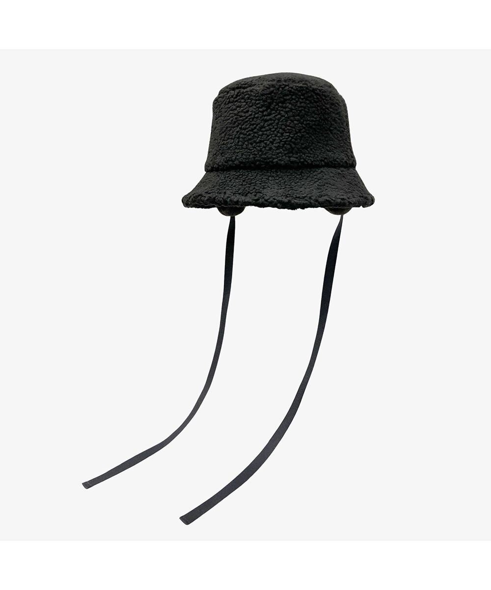【林八百吉商店/HAYASHIYAOKICHI】のun chapeau 耳付きボアバケット インテリア・キッズ・メンズ・レディースファッション・服の通販 founy(ファニー) ファッション Fashion レディースファッション Fashion for Women キャップ&ハット Hats & Caps 帽子 Hat, Headwear ブラック|ID: prp329100004764830 ipo3291000000034495738