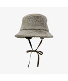 【林八百吉商店/HAYASHIYAOKICHI】のun chapeau 耳付きボアバケット ブラウン|ID: prp329100004764830 ipo3291000000034495739