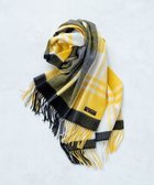 【23区/NIJYUSANKU】のカシミヤ チェック柄 ストール 人気、トレンドファッション・服の通販 founy(ファニー) ファッション Fashion レディースファッション Fashion for Women 2023年 2023 2023-2024秋冬・A/W Autumn/Winter 2023–24 AW23–24 冬 Winter / This Winter イエロー Yellow ショール Shawl, Wrap ストール Stole, Wrap チェック Check, Plaid, Tartan マフラー Scarf, Muffler 定番 Standard, Basic Item A/W・秋冬 Autumn/Winter thumbnail イエロー|ID: prp329100004764832 ipo3291000000034495757