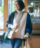 【23区/NIJYUSANKU】のカシミヤ チェック柄 ストール 人気、トレンドファッション・服の通販 founy(ファニー) ファッション Fashion レディースファッション Fashion for Women 2023年 2023 2023-2024秋冬・A/W Autumn/Winter 2023–24 AW23–24 冬 Winter / This Winter イエロー Yellow ショール Shawl, Wrap ストール Stole, Wrap チェック Check, Plaid, Tartan マフラー Scarf, Muffler 定番 Standard, Basic Item A/W・秋冬 Autumn/Winter thumbnail ブルー|ID: prp329100004764832 ipo3291000000034495758