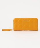 【ラ バガジェリー/LA BAGAGERIE】のシープキルティング ラウンドウォレット 人気、トレンドファッション・服の通販 founy(ファニー) ファッション Fashion レディースファッション Fashion for Women ミニ財布・二つ折り財布 Wallets & Card Cases キルティング Quilted, Quilting キルト Quilt, Quilted Fabric タッセル Tassel, Fringe ポケット Pocket, Pocket Detail ワンポイント One Point, Statement Accent エレガント 上品 Elegant 財布 Wallet, Purse thumbnail マスタード|ID: prp329100004764838 ipo3291000000034495801