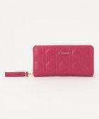 【ラ バガジェリー/LA BAGAGERIE】のシープキルティング ラウンドウォレット 人気、トレンドファッション・服の通販 founy(ファニー) ファッション Fashion レディースファッション Fashion for Women ミニ財布・二つ折り財布 Wallets & Card Cases キルティング Quilted, Quilting キルト Quilt, Quilted Fabric タッセル Tassel, Fringe ポケット Pocket, Pocket Detail ワンポイント One Point, Statement Accent エレガント 上品 Elegant 財布 Wallet, Purse thumbnail ダークピンク|ID: prp329100004764838 ipo3291000000034495802