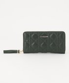 【ラ バガジェリー/LA BAGAGERIE】のシープキルティング ラウンドウォレット 人気、トレンドファッション・服の通販 founy(ファニー) ファッション Fashion レディースファッション Fashion for Women ミニ財布・二つ折り財布 Wallets & Card Cases キルティング Quilted, Quilting キルト Quilt, Quilted Fabric タッセル Tassel, Fringe ポケット Pocket, Pocket Detail ワンポイント One Point, Statement Accent エレガント 上品 Elegant 財布 Wallet, Purse thumbnail ダークグリーン|ID: prp329100004764838 ipo3291000000034495804