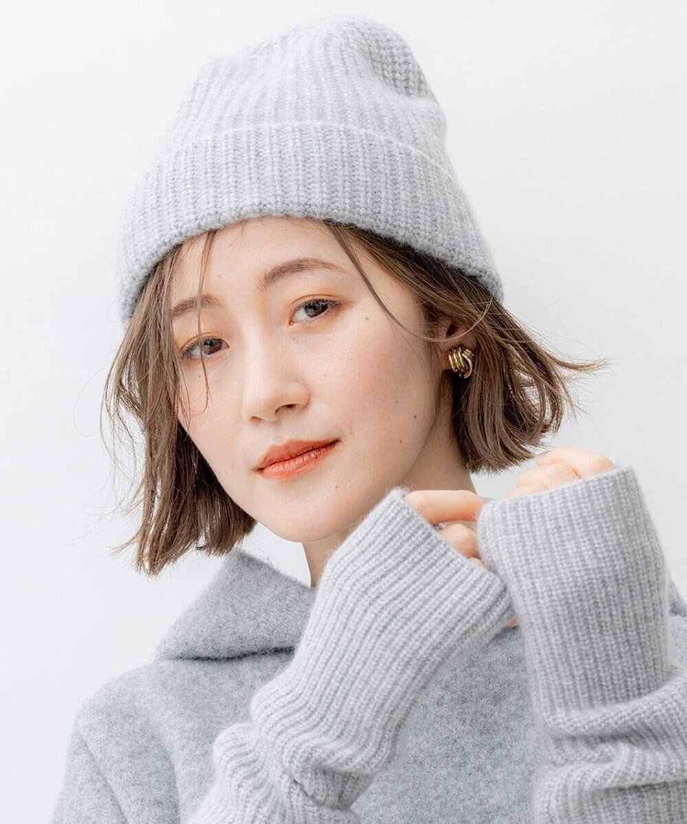 【23区/NIJYUSANKU】のピュアカシミヤ ニット帽 インテリア・キッズ・メンズ・レディースファッション・服の通販 founy(ファニー) ファッション Fashion レディースファッション Fashion for Women トップス・カットソー Cut & Sew Tops ニット Knit Tops & Sweaters キャップ&ハット Hats & Caps 2023年 2023 2023-2024秋冬・A/W Autumn/Winter 2023–24 AW23–24 冬 Winter / This Winter おすすめ Recommended / Our Picks キャップ Cap, Baseball Cap フィット Fit, Slim Fit エレガント 上品 Elegant 帽子 Hat, Headwear A/W・秋冬 Autumn/Winter ライトグレー系|ID: prp329100004764840 ipo3291000000034495812