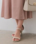 【エニィ スィス/any SiS】の【WEB・一部店舗限定】ラインベルトヒール サンダル アイボリー|ID: prp329100004764841 ipo3291000000034495816