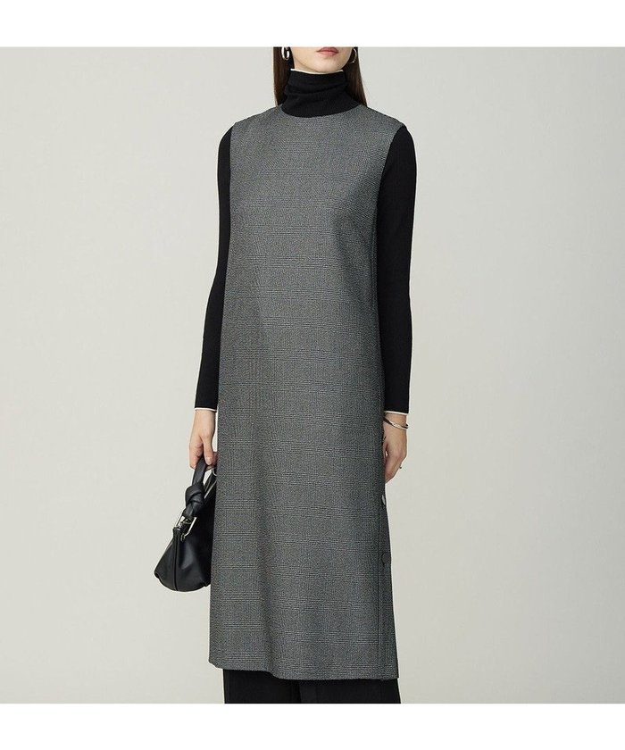 【アイシービー/iCB】の【先行予約】 ウォッシャブルライトウール ワンピース インテリア・キッズ・メンズ・レディースファッション・服の通販 founy(ファニー) https://founy.com/ ファッション Fashion レディースファッション Fashion for Women ワンピース Dresses ストレート Straight, Straight Cut チェック Check, Plaid, Tartan トレンド Trend, Trending Now 無地 Plain, Solid Color ロング Long, Long-Length ワイド Wide, Wide Fit A/W・秋冬 Autumn/Winter おすすめ Recommended / Our Picks エレガント 上品 Elegant 2025年 2025 2025-2026秋冬・A/W Autumn/Winter 2025–26 AW25–26 |ID: prp329100004764845 ipo3291000000034495848