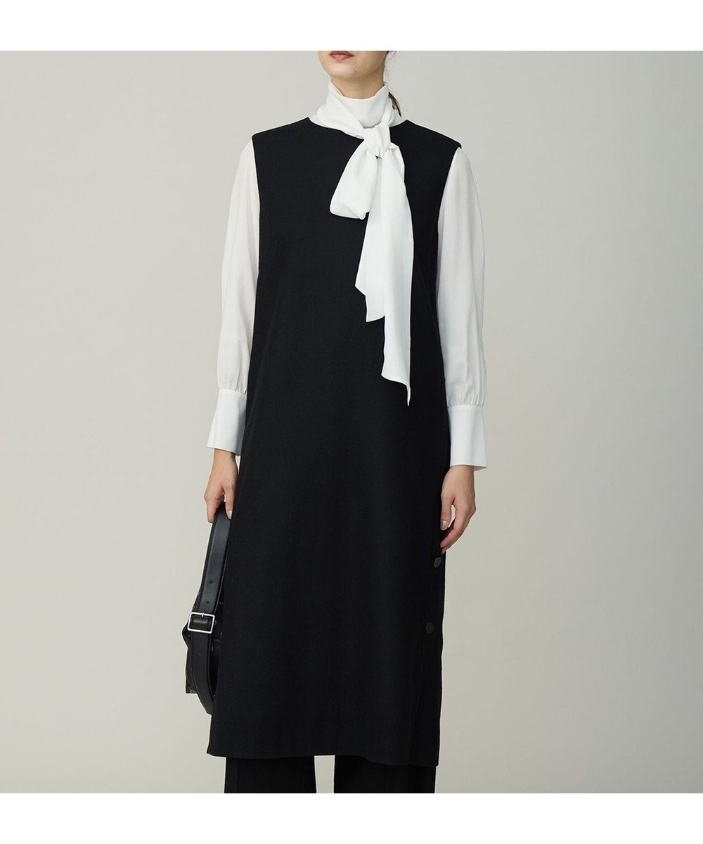 【アイシービー/iCB】の【先行予約】 ウォッシャブルライトウール ワンピース インテリア・キッズ・メンズ・レディースファッション・服の通販 founy(ファニー) ファッション Fashion レディースファッション Fashion for Women ワンピース Dresses ストレート Straight, Straight Cut チェック Check, Plaid, Tartan トレンド Trend, Trending Now 無地 Plain, Solid Color ロング Long, Long-Length ワイド Wide, Wide Fit A/W・秋冬 Autumn/Winter おすすめ Recommended / Our Picks エレガント 上品 Elegant 2025年 2025 2025-2026秋冬・A/W Autumn/Winter 2025–26 AW25–26 ブラック|ID: prp329100004764845 ipo3291000000034495850