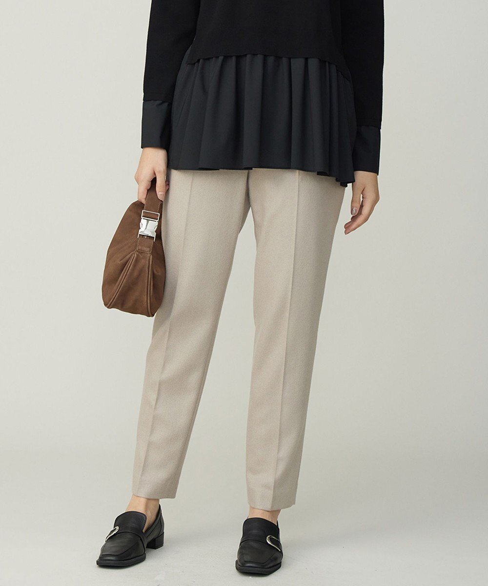 【アイシービー/iCB】の【先行予約】 ウォッシャブルライトウール スティックパンツ インテリア・キッズ・メンズ・レディースファッション・服の通販 founy(ファニー) ファッション Fashion レディースファッション Fashion for Women パンツ Pants & Trousers シンプル Simple, Minimal ストレート Straight, Straight Cut チェック Check, Plaid, Tartan トレンド Trend, Trending Now メタル Metal, Metal Parts 無地 Plain, Solid Color A/W・秋冬 Autumn/Winter ビジネス 仕事 通勤 Business / Work / Commuting 2025年 2025 2025-2026秋冬・A/W Autumn/Winter 2025–26 AW25–26 クレイカーキ|ID: prp329100004764846 ipo3291000000034495852
