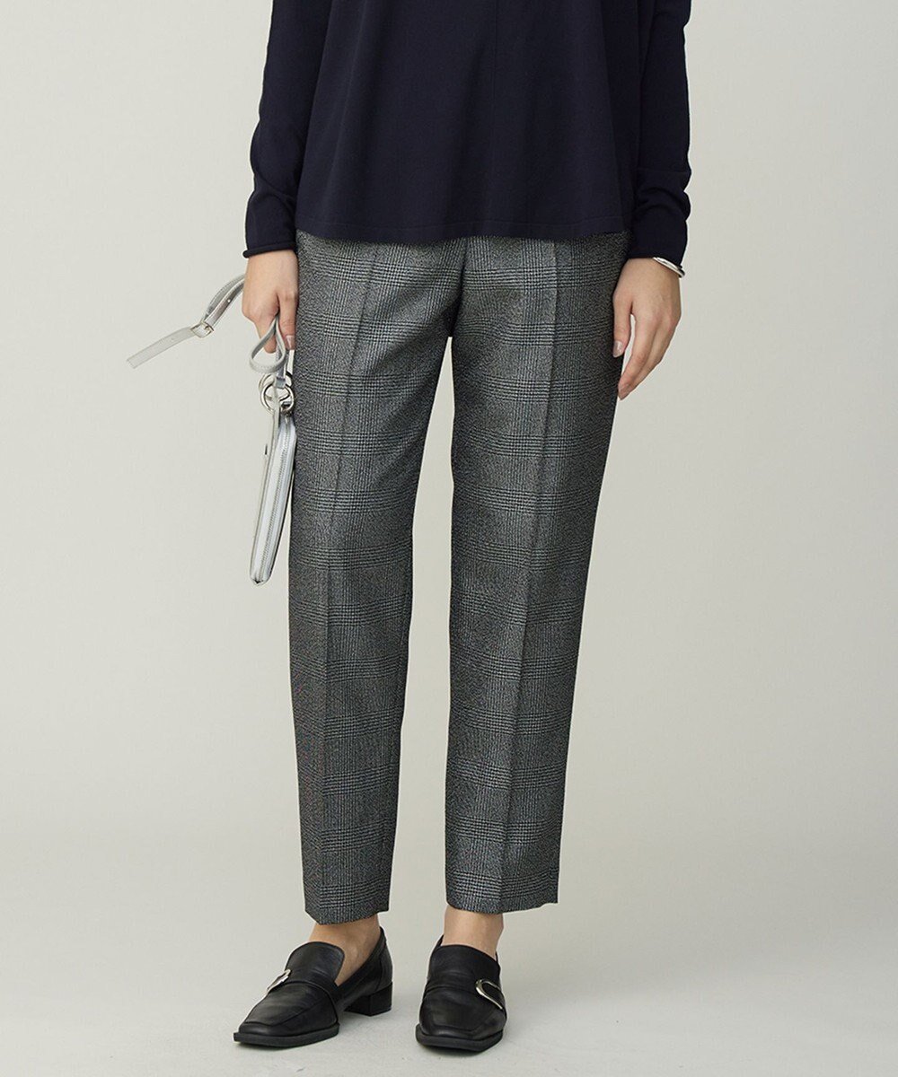 【アイシービー/iCB】の【先行予約】 ウォッシャブルライトウール スティックパンツ インテリア・キッズ・メンズ・レディースファッション・服の通販 founy(ファニー) ファッション Fashion レディースファッション Fashion for Women パンツ Pants & Trousers シンプル Simple, Minimal ストレート Straight, Straight Cut チェック Check, Plaid, Tartan トレンド Trend, Trending Now メタル Metal, Metal Parts 無地 Plain, Solid Color A/W・秋冬 Autumn/Winter ビジネス 仕事 通勤 Business / Work / Commuting 2025年 2025 2025-2026秋冬・A/W Autumn/Winter 2025–26 AW25–26 ラメチェック|ID: prp329100004764846 ipo3291000000034495853