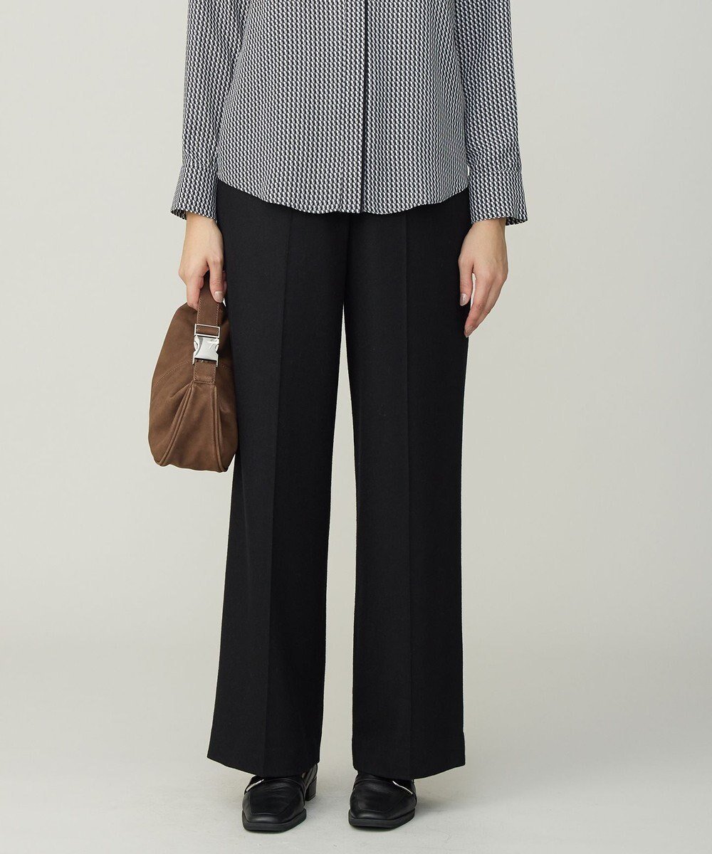 【アイシービー/iCB】の【先行予約】 ウォッシャブルライトウール ストレートパンツ インテリア・キッズ・メンズ・レディースファッション・服の通販 founy(ファニー) ファッション Fashion レディースファッション Fashion for Women パンツ Pants & Trousers ストレート Straight, Straight Cut メタル Metal, Metal Parts ワイド Wide, Wide Fit A/W・秋冬 Autumn/Winter ビジネス 仕事 通勤 Business / Work / Commuting 2025年 2025 2025-2026秋冬・A/W Autumn/Winter 2025–26 AW25–26 ブラック|ID: prp329100004764847 ipo3291000000034495858