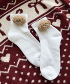 【ウィゴー/WEGO】のぬいぐるみアンクルパイルソックス 柄3|ID: prp329100004764851 ipo3291000000034993293