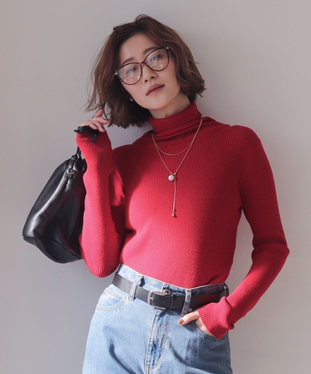 【ウィゴー/WEGO】の【2025年秋冬新作】リブタートルニット 人気、トレンドファッション・服の通販 founy(ファニー) 　ファッション　Fashion　レディースファッション　Fashion for Women　トップス・カットソー　Cut & Sew Tops　ニット　Knit Tops & Sweaters　インナー　Innerwear　春　Spring　カットソー　Cut and Sewn Top　カーディガン　Cardigan, Knitwear　スウェット / スエット　Sweatshirt, Sweatwear　スマホ　Smartphone, Mobile Device　セーター　Sweater, Knitwear　タートル　Turtleneck, Turtle Collar　タートルネック　Turtleneck, High Neck　定番　Standard, Basic Item　長袖　Long Sleeve, Full Sleeve　ハイネック　High Neck, Mock Neck　フィット　Fit, Slim Fit　ベーシック　Basic, Essential　ボトム　Bottoms, Lower Wear　無地　Plain, Solid Color　冬　Winter / This Winter　A/W・秋冬　Autumn/Winter　おすすめ　Recommended / Our Picks　クリスマス X'mas　Christmas / X'mas　 other-1|ID: prp329100004764853 ipo3291000000034736177
