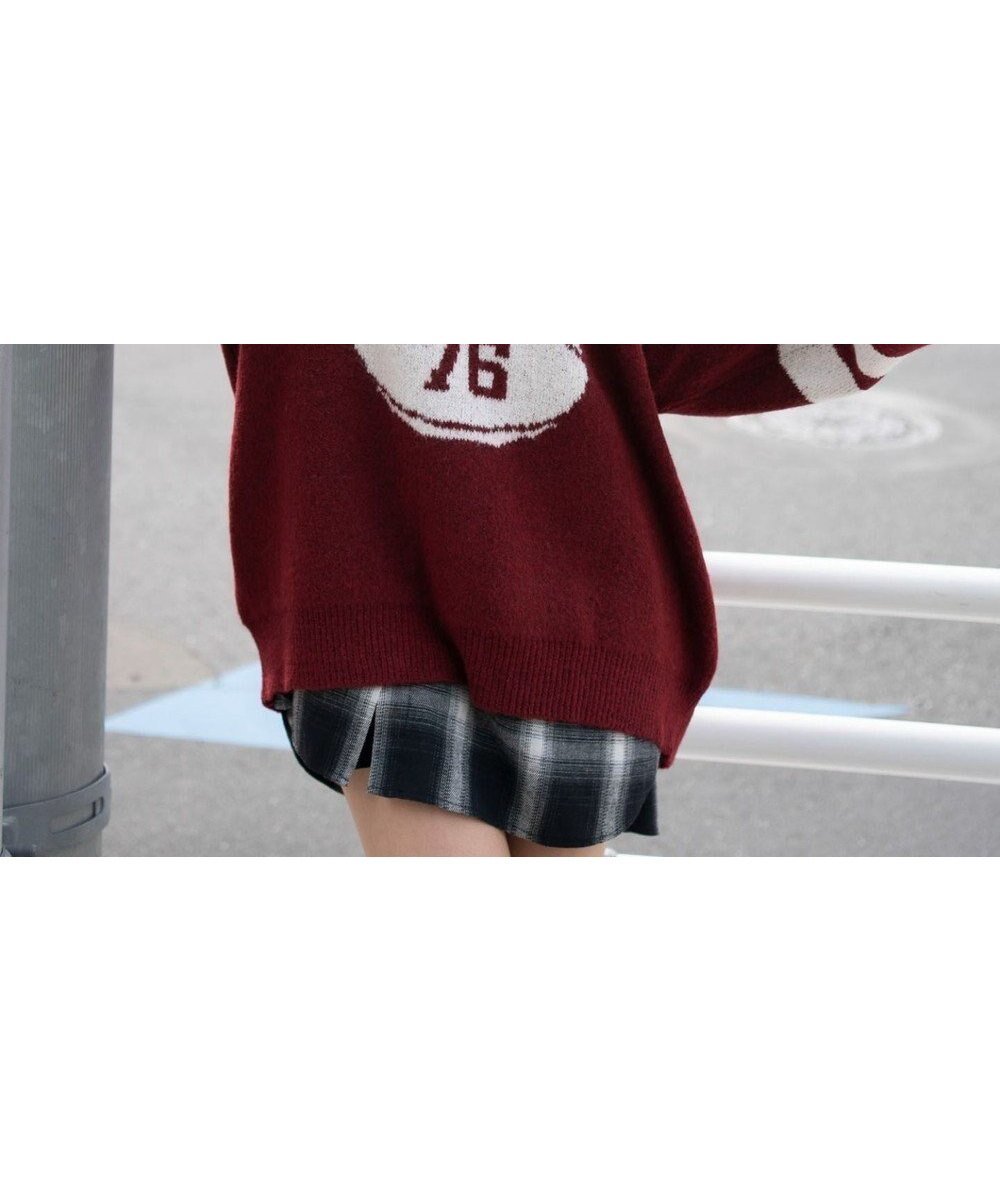 【ウィゴー/WEGO】の【25年秋冬新作】フラッフィーVネックニットBIGプルオーバー インテリア・キッズ・メンズ・レディースファッション・服の通販 founy(ファニー) 　ファッション　Fashion　レディースファッション　Fashion for Women　トップス・カットソー　Cut & Sew Tops　ニット　Knit Tops & Sweaters　カジュアルプルオーバー・ニットトップス　Pullovers & Knit Tops / Casual Pullovers　Vネックトップス　V-Neck Tops / V-Cut Neckline Shirts　インナー　Innerwear　厚底　Platform Shoes　春　Spring　秋　Autumn　カーゴパンツ　Cargo Pants, Utility Pants　スニーカー　Sneakers, Trainers　スマホ　Smartphone, Mobile Device　セーター　Sweater, Knitwear　タートル　Turtleneck, Turtle Collar　デニム　Denim, Jeans Material　トレンド　Trend, Trending Now　長袖　Long Sleeve, Full Sleeve　バランス　Balance, Style Balance　ロング　Long, Long-Length　冬　Winter / This Winter　A/W・秋冬　Autumn/Winter　おすすめ　Recommended / Our Picks　ワイン|ID: prp329100004764855 ipo3291000000034495913