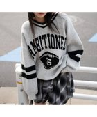 【ウィゴー/WEGO】の【25年秋冬新作】フラッフィーVネックニットBIGプルオーバー アッシュグレー|ID: prp329100004764855 ipo3291000000034495914