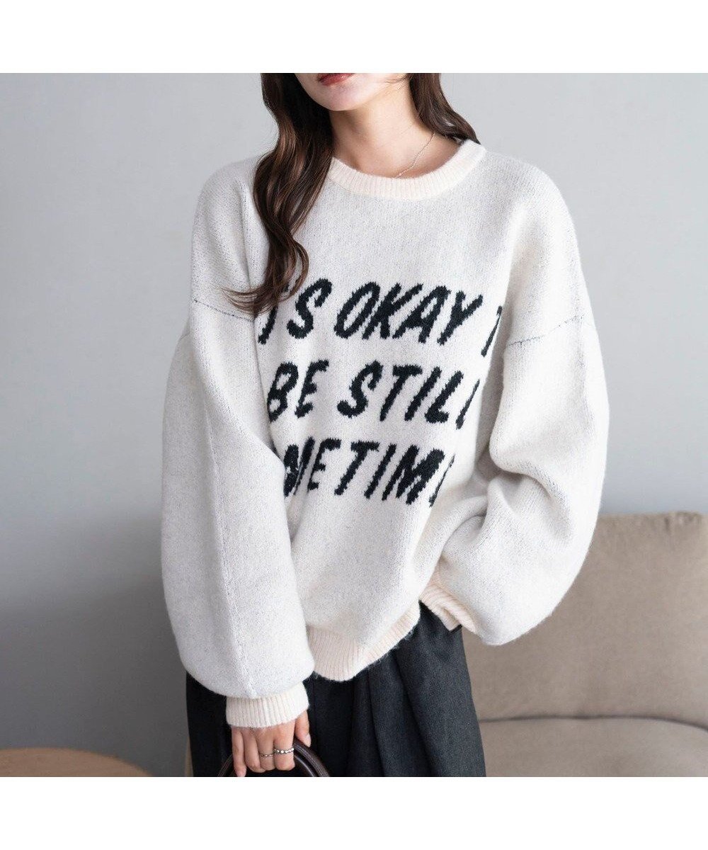 【ウィゴー/WEGO】の【2025年秋冬新作】フラッフィーグラフィックニットBIGプルオーバー インテリア・キッズ・メンズ・レディースファッション・服の通販 founy(ファニー) 　ファッション　Fashion　レディースファッション　Fashion for Women　トップス・カットソー　Cut & Sew Tops　ニット　Knit Tops & Sweaters　カジュアルプルオーバー・ニットトップス　Pullovers & Knit Tops / Casual Pullovers　春　Spring　秋　Autumn　グラフィック　Graphic, Graphic Design　スニーカー　Sneakers, Trainers　スマホ　Smartphone, Mobile Device　セーター　Sweater, Knitwear　デニム　Denim, Jeans Material　トレンド　Trend, Trending Now　長袖　Long Sleeve, Full Sleeve　バランス　Balance, Style Balance　冬　Winter / This Winter　A/W・秋冬　Autumn/Winter　柄3|ID: prp329100004764856 ipo3291000000034495921