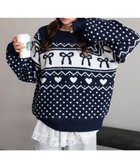 【ウィゴー/WEGO】の【2025年秋冬新作】フラッフィーグラフィックニットBIGプルオーバー 柄5|ID: prp329100004764856 ipo3291000000034495923