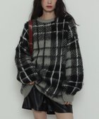 【ウィゴー/WEGO】の【2025年秋冬新作】シャギーパターンニットBIGプルオーバー グレーチェック1|ID: prp329100004764857 ipo3291000000034495930