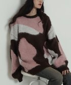 【ウィゴー/WEGO】の【2025年秋冬新作】シャギーパターンニットBIGプルオーバー 柄2|ID: prp329100004764857 ipo3291000000034495932