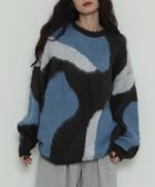 【ウィゴー/WEGO】の【2025年秋冬新作】シャギーパターンニットBIGプルオーバー 柄3|ID: prp329100004764857 ipo3291000000034495933