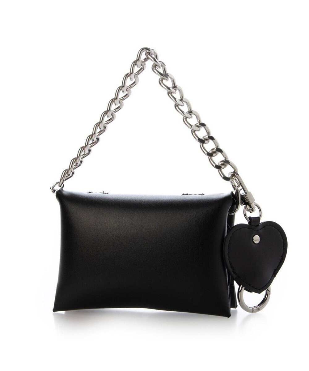 【アンビリオン/UNBILLION】のカシュカシュ cachecache / ハートマイクロチャームショルダー インテリア・キッズ・メンズ・レディースファッション・服の通販 founy(ファニー) ファッション Fashion レディースファッション Fashion for Women カラフル Colorful Design キーホルダー Keychain, Key Holder ショルダー Shoulder, Shoulder Strap チェーン Chain, Chain Strap チャーム Charm, Pendant トレンド Trend, Trending Now ハンド Hand, Handmade ポケット Pocket, Pocket Detail ミックス Mix, Mixed Style モチーフ Motif, Design Theme 再入荷 Restock / Back in Stock ブラック|ID: prp329100004764878 ipo3291000000034496037