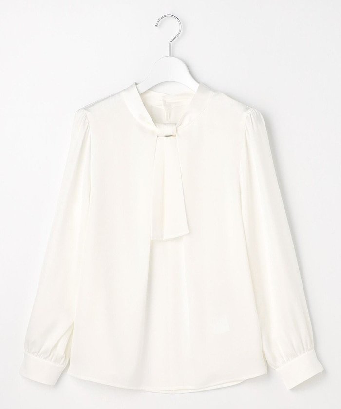 【エニィ スィス/any SiS】の【4WAY】長袖 ボウブラウス インテリア・キッズ・メンズ・レディースファッション・服の通販 founy(ファニー) https://founy.com/ ファッション Fashion レディースファッション Fashion for Women トップス・カットソー Cut & Sew Tops シャツ・ブラウス・オフィスカジュアル Elegant Blouses & Button-Ups エレガント 上品 Elegant サテン Satin, Glossy Fabric シンプル Simple, Minimal セレモニー Ceremony フロント Front, Front Design 入学式 Entrance Ceremony 卒業式 Graduation Ceremony 夏 Summer 新作・新入荷 New Arrivals / New In 春 Spring S/S・春夏 SS, Spring/Summer, Warm Season ビジネス 仕事 通勤 Business / Work / Commuting 長袖 Long Sleeve, Full Sleeve |ID: prp329100004764879 ipo3291000000034496041