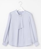 【エニィ スィス/any SiS】の【4WAY】長袖 ボウブラウス ライトブルー|ID: prp329100004764879 ipo3291000000034496043