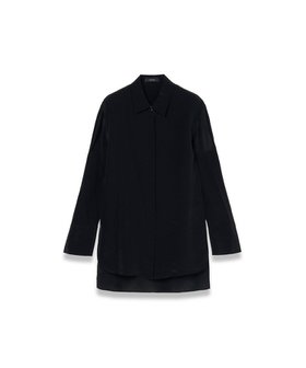 【ジョゼフ/JOSEPH】の【WEB&OUTLET限定】CDC ブレンド シャツカラーブラウス 人気、トレンドファッション・服の通販 founy(ファニー) ファッション Fashion レディースファッション Fashion for Women トップス・カットソー Cut & Sew Tops シャツ・ブラウス・オフィスカジュアル Elegant Blouses & Button-Ups アウトレット Outlet / Clearance とろみ Fluid, Flowy Fabric シルク Silk, 100% Silk ジャケット Jacket, Outerwear フィット Fit, Slim Fit フロント Front, Front Design レギュラー Regular, Standard Fit エレガント 上品 Elegant A/W・秋冬 Autumn/Winter |ID:prp329100004764882