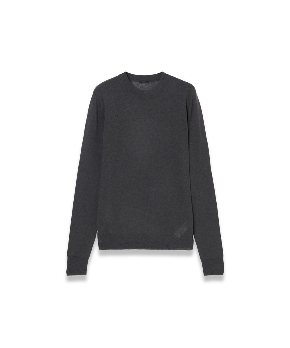 【ジョゼフ/JOSEPH】の【WEB&OUTLET限定】ウールエアー ラウンドネックニット インテリア・キッズ・メンズ・レディースファッション・服の通販 founy(ファニー) ファッション Fashion レディースファッション Fashion for Women トップス・カットソー Cut & Sew Tops ニット Knit Tops & Sweaters アウトレット Outlet / Clearance エアリー Airy Texture クラシック Classic, Timeless Style シンプル Simple, Minimal セーター Sweater, Knitwear フィット Fit, Slim Fit ラウンド Round, Round Neck A/W・秋冬 Autumn/Winter 長袖 Long Sleeve, Full Sleeve Slate|ID: prp329100004764883 ipo3291000000034496078