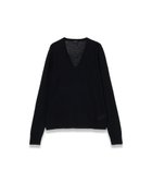 【ジョゼフ/JOSEPH】の【WEB&OUTLET限定】ウールエアー Vネックニット Black|ID: prp329100004764885 ipo3291000000034496084