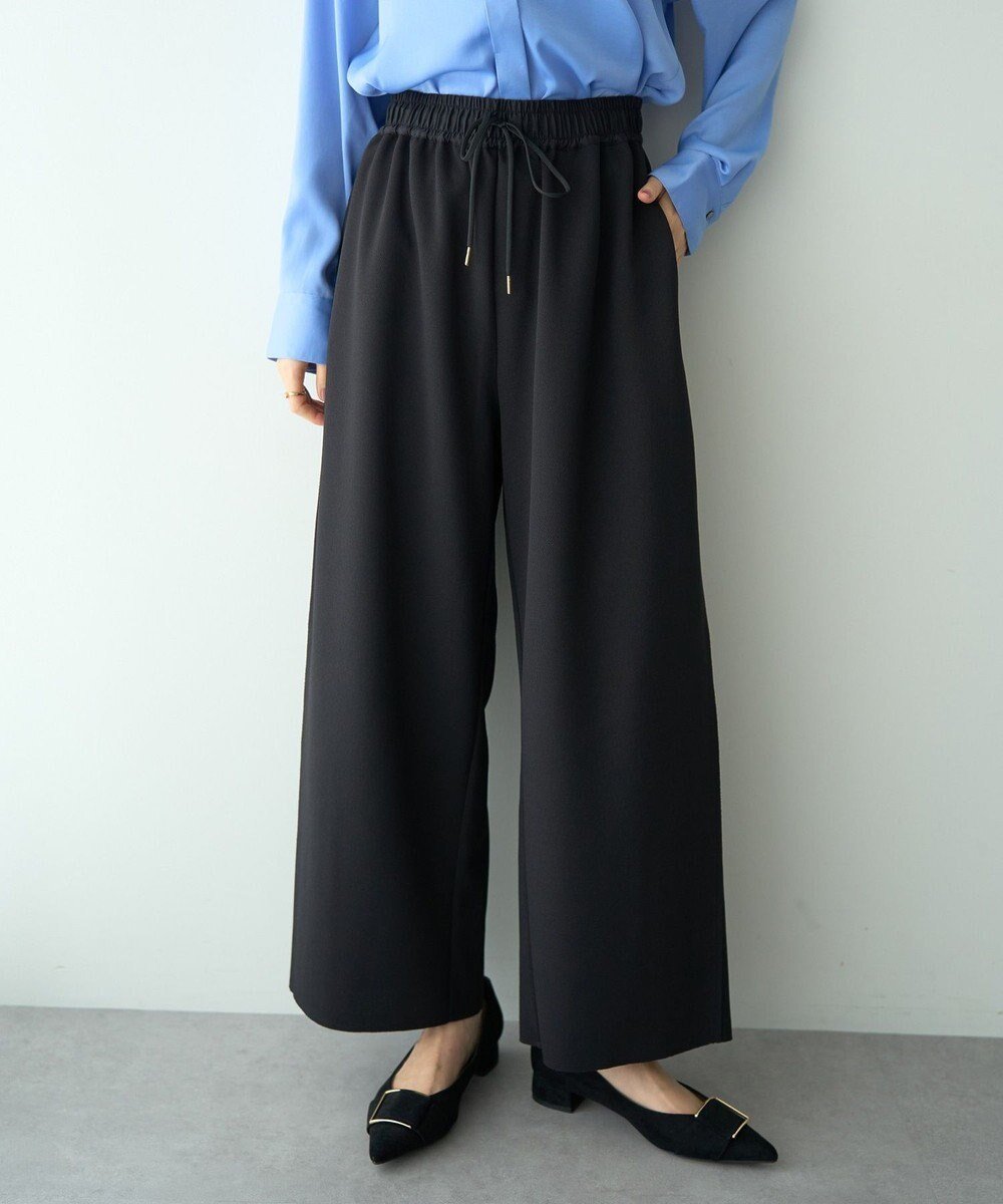 【イェッカ ヴェッカ/YECCA VECCA】のイージーカットジョーゼットパンツ インテリア・キッズ・メンズ・レディースファッション・服の通販 founy(ファニー) ファッション Fashion レディースファッション Fashion for Women パンツ Pants & Trousers おすすめ Recommended / Our Picks ギャザー Gathered, Ruffled ジョーゼット Georgette, Semi-Sheer Fabric ストレッチ Stretch, Stretchy Fabric フィット Fit, Slim Fit ポケット Pocket, Pocket Detail A/W・秋冬 Autumn/Winter Black|ID: prp329100004764889 ipo3291000000034496100