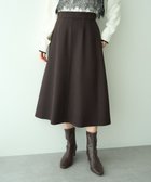 【イェッカ ヴェッカ/YECCA VECCA】のメルトンジャージーAラインスカート 人気、トレンドファッション・服の通販 founy(ファニー) ファッション Fashion レディースファッション Fashion for Women スカート Skirts Aライン・フレアスカート A-Line & Flared Skirts クラシック Classic, Timeless Style シンプル Simple, Minimal ポケット Pocket, Pocket Detail メルトン Melton, Heavy Wool エレガント 上品 Elegant A/W・秋冬 Autumn/Winter thumbnail Brown|ID: prp329100004764892 ipo3291000000036158895