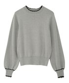 【イェッカ ヴェッカ/YECCA VECCA】のスカラップニット Gray Mixture|ID: prp329100004764894 ipo3291000000034496120