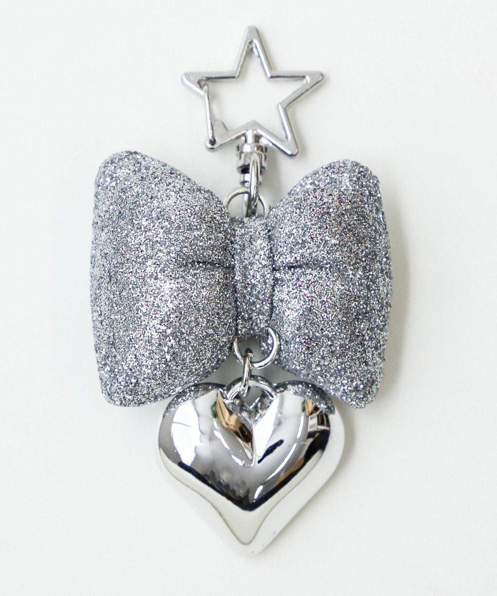 【ウィゴー/WEGO】のグリッターリボンキーホルダー インテリア・キッズ・メンズ・レディースファッション・服の通販 founy(ファニー) ファッション Fashion レディースファッション Fashion for Women ミニ財布・二つ折り財布 Wallets & Card Cases おすすめ Recommended / Our Picks キーホルダー Keychain, Key Holder グリッター Glitter, Sparkle スマホ Smartphone, Mobile Device チャーム Charm, Pendant ポーチ Pouch, Small Case リボン Ribbon, Bow リュック Backpack, Rucksack 財布 Wallet, Purse シルバー|ID: prp329100004764896 ipo3291000000034496137