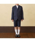 【ミキハウスホットビスケッツ/MIKI HOUSE HOT BISCUITS / KIDS】の【ミキハウス】【110-130cm】 ウールサキソニー素材のスーツ 紺|ID: prp329100004765881 ipo3291000000034505012