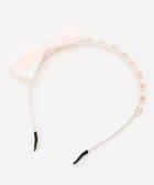 【エニィ/ANY / KIDS】のビーズ × リボン カチューシャ ピンク|ID: prp329100004765893 ipo3291000000034505047