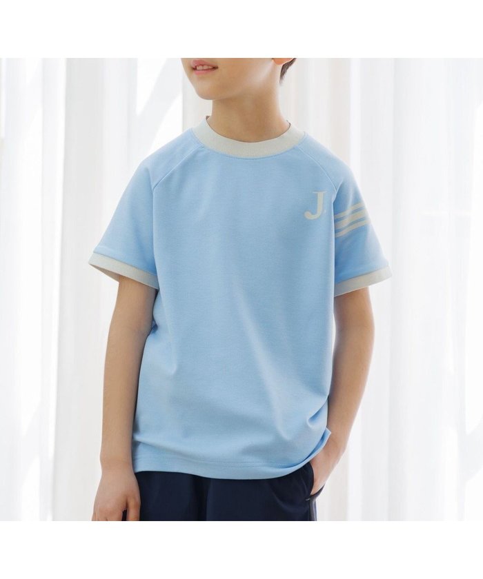 【ジェイ プレス/J.PRESS / KIDS】の【吸水速乾】【100-130cm】ポンチローマ ラグランTシャツ インテリア・キッズ・メンズ・レディースファッション・服の通販 founy(ファニー) https://founy.com/ ファッション Fashion キッズファッション Fashion for Kids トップス・カットソー Cut & Sew Tops 春 Spring カットソー Cut and Sewn Top 吸水 Absorbent, Quick-Dry シンプル Simple, Minimal スタイリッシュ Stylish, Fashionable スマホ Smartphone, Mobile Device トレンド Trend, Trending Now 定番 Standard, Basic Item なめらか Smooth, Silky Texture 人気 Popular, Best Seller プリント Print, Printed Pattern 半袖 Short Sleeve, Half Sleeve S/S・春夏 SS, Spring/Summer, Warm Season 夏 Summer 2025年 2025 2025春夏・S/S Spring/Summer 2025 SS25 |ID: prp329100004765901 ipo3291000000034505081