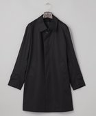 【五大陸/gotairiku / MEN】の25年新作/3シーズン対応【防水/軽量/シワになりにくい】メランジカルゼ ステンカラーコート_無地 ブラック系|ID: prp329100004765911 ipo3291000000034505112