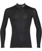 【シーダブリューエックス/CW-X / MEN】の【MEN】 機能性トップス SECOND BODY 2.0 吸汗速乾 UVカット率90%以上 抗菌防臭 ハイネック・長袖 /ワコール CHO039 ブラック|ID: prp329100004765912 ipo3291000000034505115