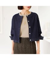 【自由区/JIYU-KU】の【洗える】ウスカルデニム ジャケット 人気、トレンドファッション・服の通販 founy(ファニー) ファッション Fashion レディースファッション Fashion for Women アウター Coat / Outerwear Collection レディースジャケット・軽アウター Jackets デニムジャケット / カジュアルアウター Denim Jackets おすすめ Recommended / Our Picks カーディガン Cardigan, Knitwear ショルダー Shoulder, Shoulder Strap ジャケット Jacket, Outerwear ストレッチ Stretch, Stretchy Fabric スリーブ Sleeve, Long Sleeve / Short Sleeve デニム Denim, Jeans Material トレンド Trend, Trending Now ドロップ Drop Shoulder, Dropped Style ブルゾン Blouson, Bomber Jacket ヨーク Yoke, Yoke Design ワイド Wide, Wide Fit 夏 Summer 春 Spring S/S・春夏 SS, Spring/Summer, Warm Season 洗える Machine Washable |ID:prp329100004765930