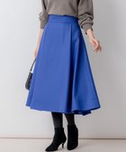 【組曲/KUMIKYOKU】の【WEB一部店舗限定】ウールジョーゼット フレアスカート ブルー系|ID: prp329100004765946 ipo3291000000034505358