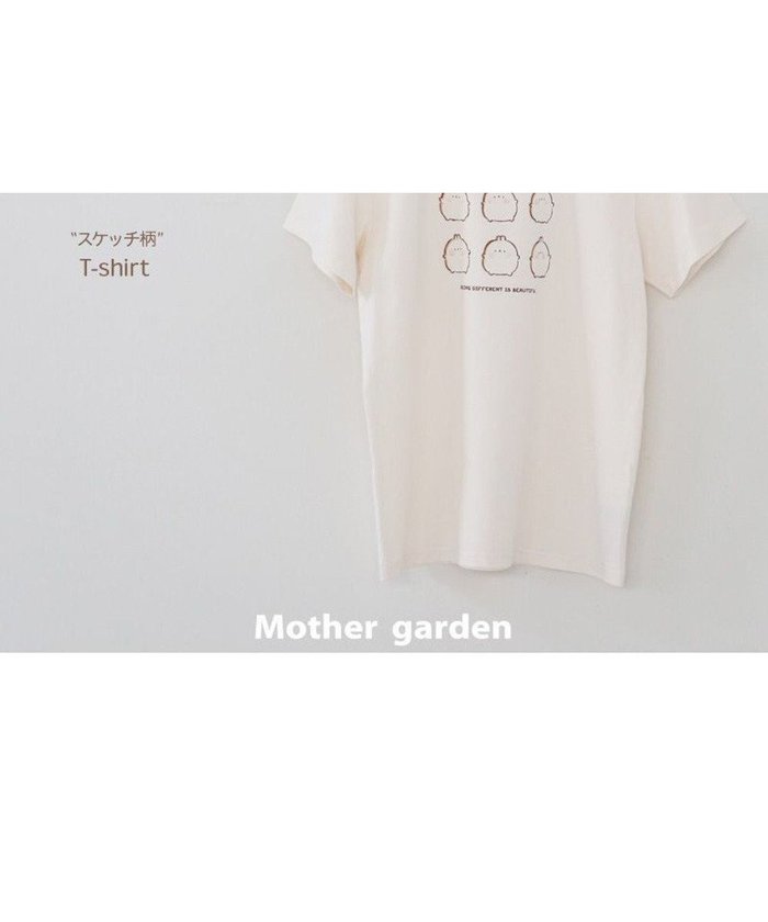 【マザーガーデン/Mother garden / GOODS】のマザーガーデン MOLANG モラン Tシャツ 半袖 《スケッチ柄》 白色 S/M/L ユニセックス インテリア・キッズ・メンズ・レディースファッション・服の通販 founy(ファニー) https://founy.com/ カットソー Cut and Sewn Top ガーデン Garden, Gardening 半袖 Short Sleeve, Half Sleeve 夏 Summer S/S・春夏 SS, Spring/Summer, Warm Season A/W・秋冬 Autumn/Winter |ID: prp329100004766646 ipo3291000000034515148