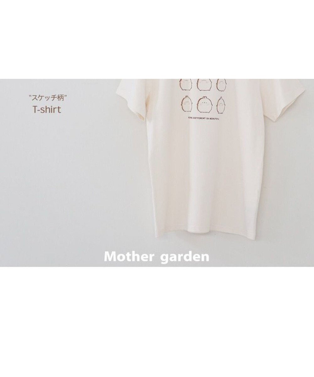 【マザーガーデン/Mother garden / GOODS】のマザーガーデン MOLANG モラン Tシャツ 半袖 《スケッチ柄》 白色 S/M/L ユニセックス 人気、トレンドファッション・服の通販 founy(ファニー) 　カットソー　Cut and Sewn Top　ガーデン　Garden, Gardening　半袖　Short Sleeve, Half Sleeve　夏　Summer　S/S・春夏　SS, Spring/Summer, Warm Season　A/W・秋冬　Autumn/Winter　 other-1|ID: prp329100004766646 ipo3291000000034515148