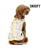 【ペットパラダイス/PET PARADISE / GOODS】のスヌーピー ふわりとキルト ベスト 《仲良し柄》 超小型犬 小型犬 ホワイト✕イエロー|ID: prp329100004766655 ipo3291000000034515209