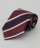 【五大陸/gotairiku / MEN】の【日本製】西陣ネクタイ_レジメンタルストライプ柄 レッド系1|ID: prp329100004766661 ipo3291000000034515228