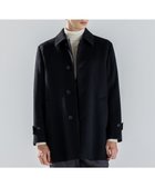 【ジョゼフ オム/JOSEPH HOMME / MEN】の【新素材】ライトウールシャギー ステンカラーコート ブラック系|ID: prp329100004766664 ipo3291000000034515246