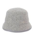 【ムーンバット/MOONBAT】のFURLA パイピング×ロゴ バスクハット/UV グレー|ID: prp329100004766679 ipo3291000000034515420