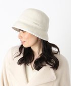 【ムーンバット/MOONBAT】のFURLA パイピング×ロゴ バスクハット/UV オフホワイト|ID: prp329100004766679 ipo3291000000034515422