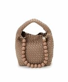 【トプカピ/TOPKAPI】の【TREASURE TOPKAPI】ネオプレン イントレチャート ボールビーズ付き ショルダー ワンハンドル バッグ グレージュ|ID: prp329100004766681 ipo3291000000034515447